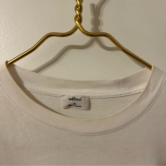 White Peplum Long Sleeve - Picture 3 of 3